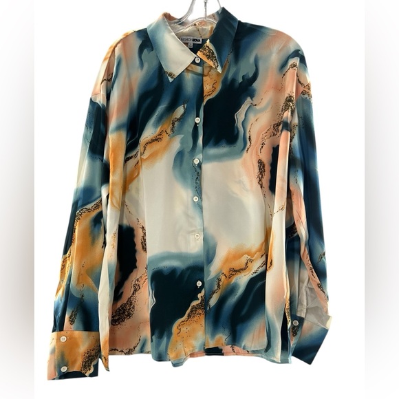 NWOT Fashion Nova Stylish Multicolor Ladies 2-Pc Loungewear XL - Picture 4 of 6